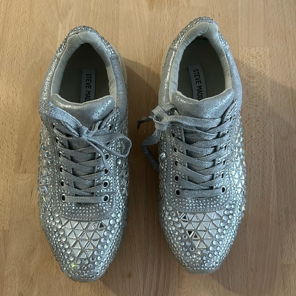 Steve Madden Carissa Rhinestone Sneakers